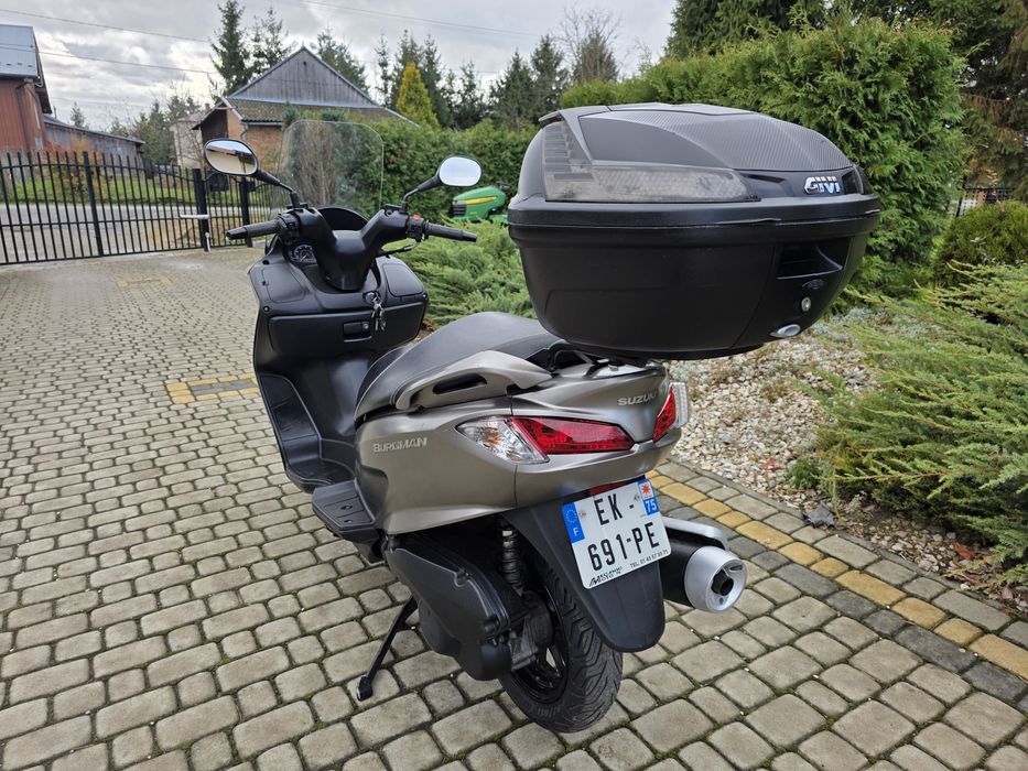 Suzuki Burgman 125-Kufer-2017r-Dowóz!!!