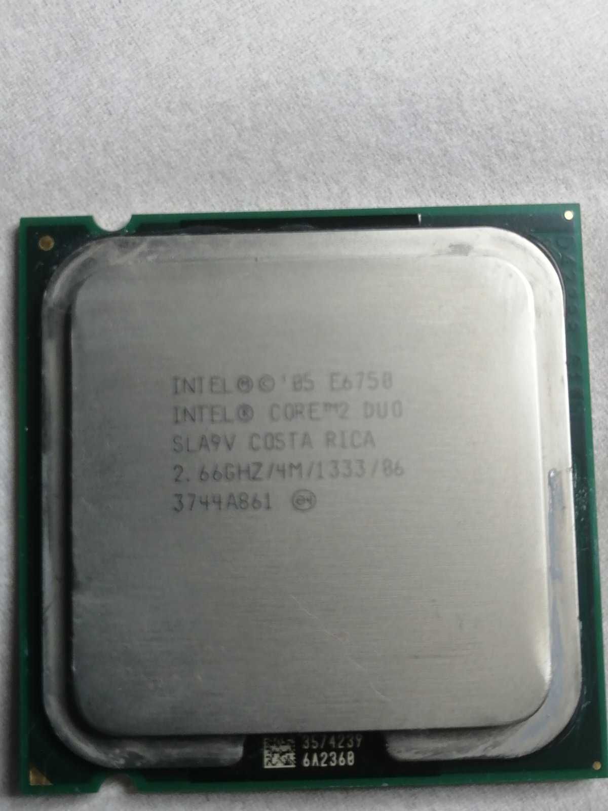 Продам б\у процессор Intel Core 2 Duo E6750