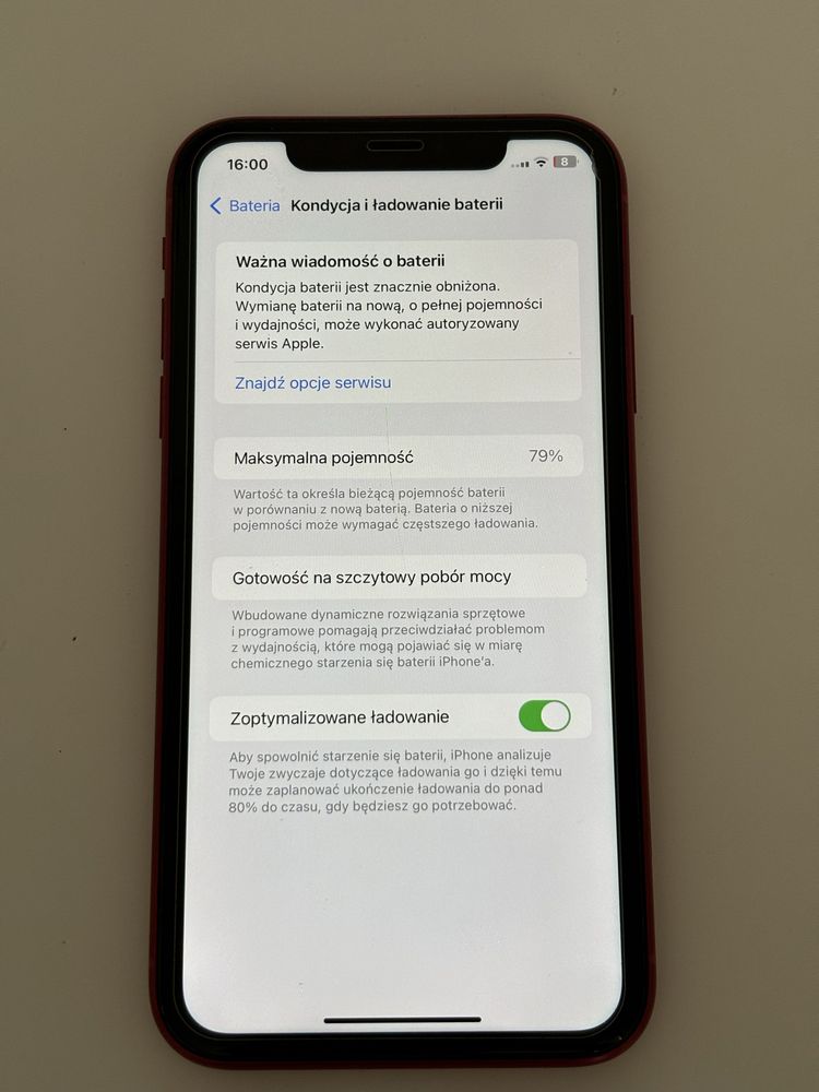 iPhone 11 Czerwony 128gb