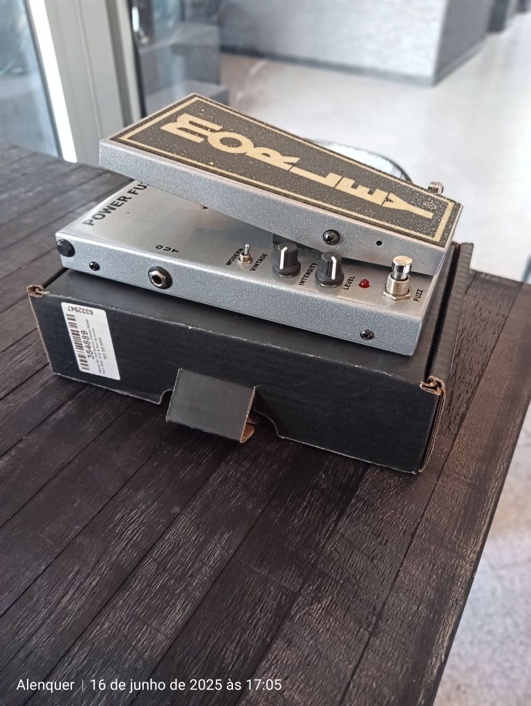 Pedal Baixo Morley Power Fuzz Wah - Cliff Burton