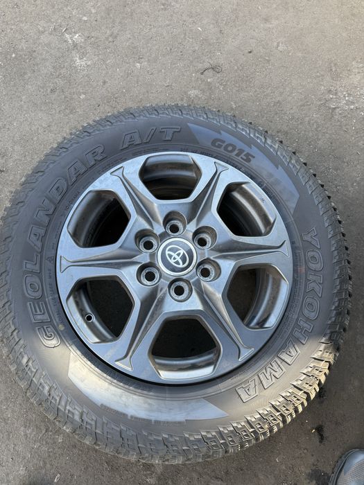 Резина+Диски Тайота 265 65 18 Yokohama A/T