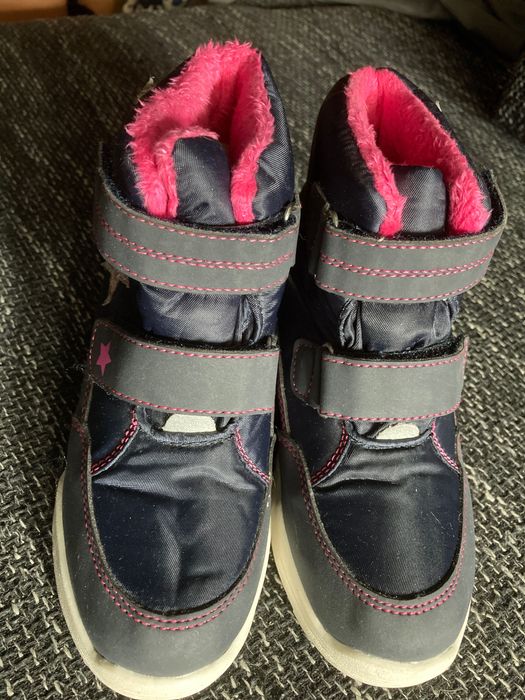 Buty dziewczęce zimowe