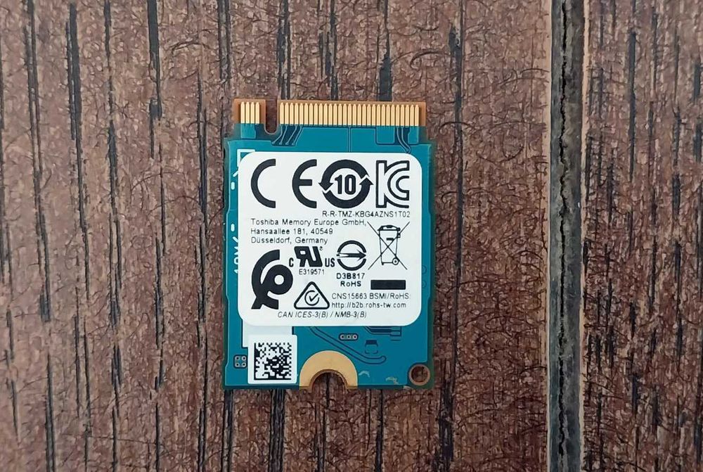‼️ Оригинал SSD Toshiba новый NVMe 256GB M.2 2230 ТЕСТЫ‼️