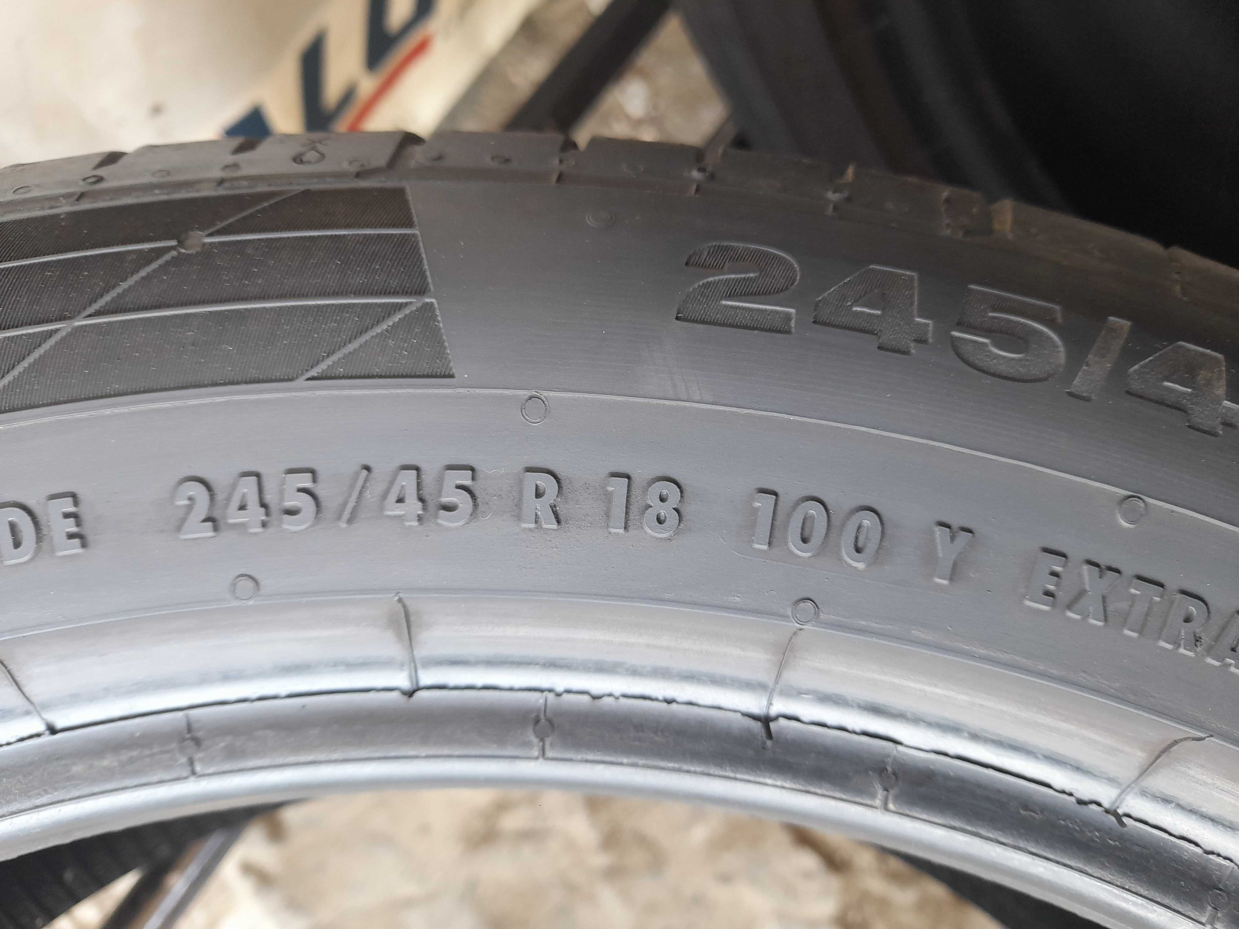 Літні шини 245/45 R18 Continental conti sport contact 5