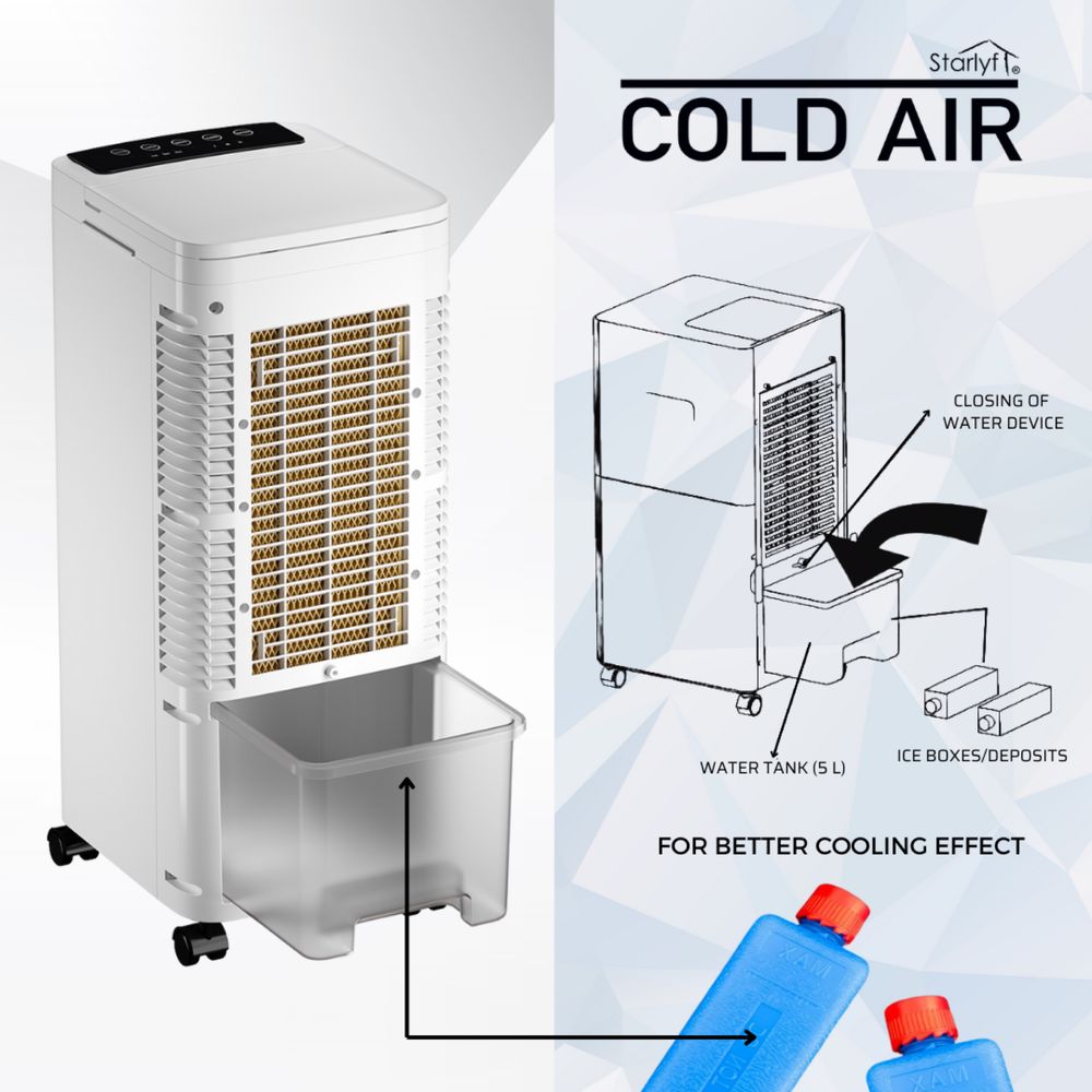 Ar Condicionado 3 em 1 Portatíl Starlyf Cold Air