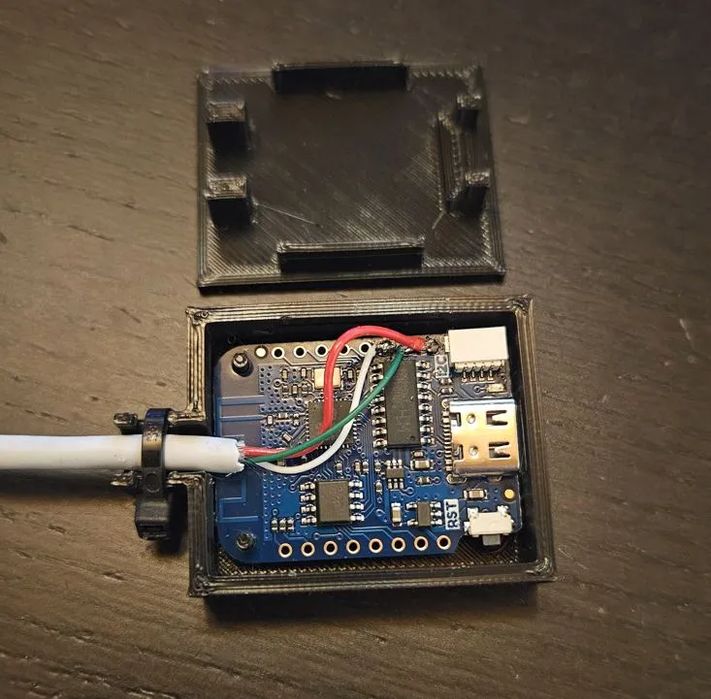 Caixa Pequena para Wemos D1 Mini ESP8266