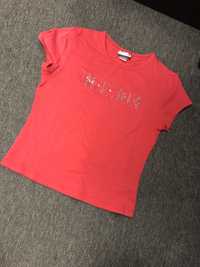 T-shirt Reebok różowy, 14, L