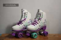 Nowe wrotki Raven Trista (white/violet), regulowane 35-38