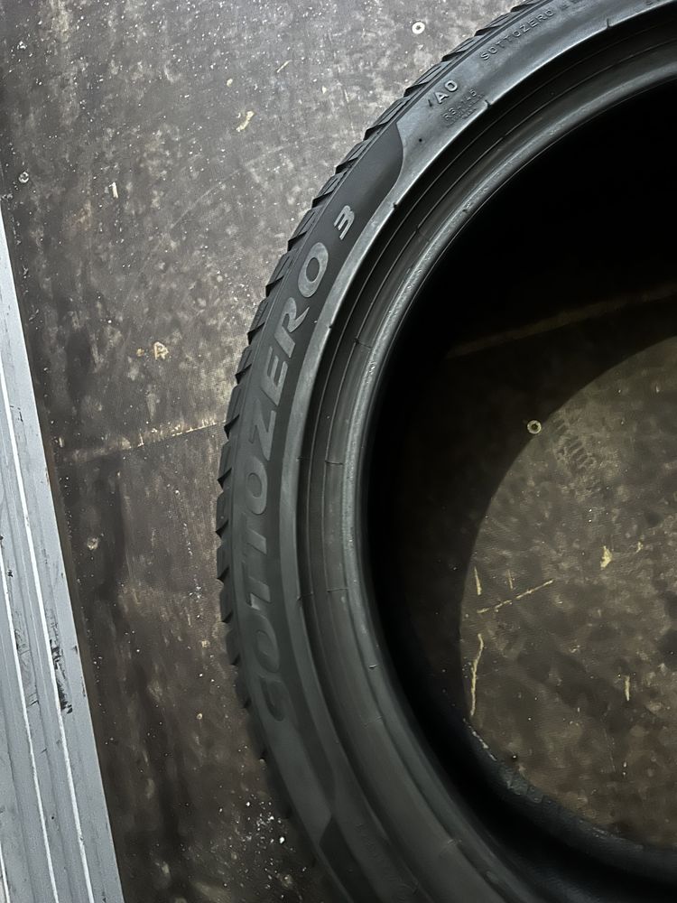 Dwie opony pirelli sottozero 3 255/40/20