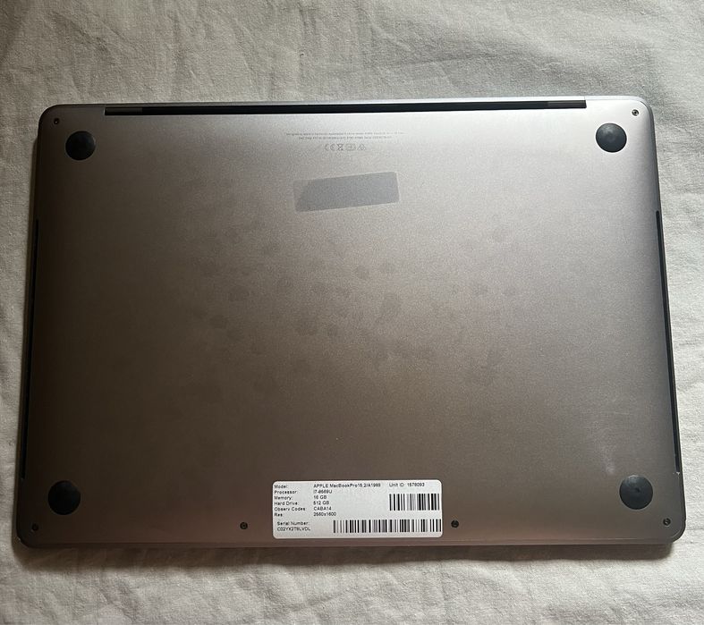 Apple MacBook Pro 13 2019 профиль MDM, без icloud