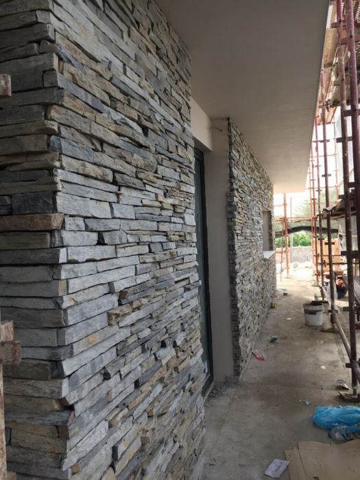 Taco xisto multicolor sobrepor tiras palete