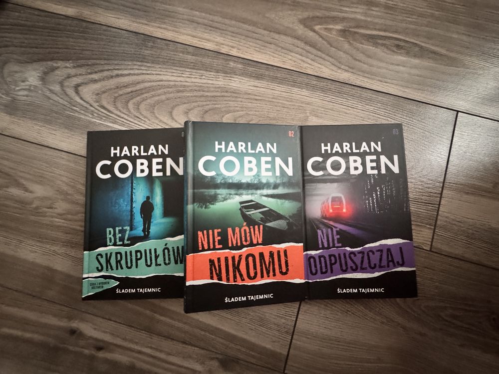 Kokekcja książek Harlan Coben