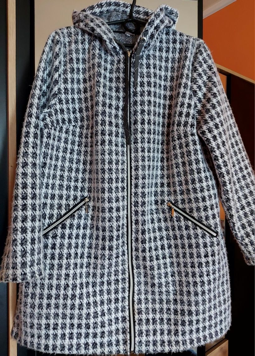 Narzutka  płaszcz kurtka przejściowa bluza cieniutka wiosna rozm 48 XX