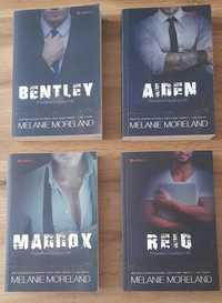 Bentley, Aiden, Maddox, Reid seria Prywatne Imperium M.Moreland romans