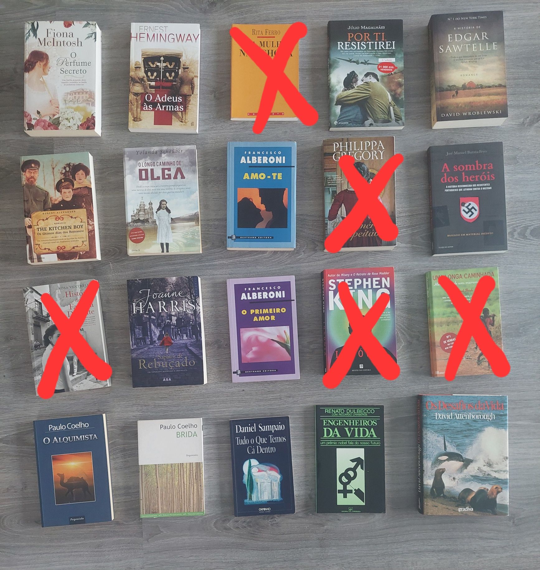 Livros de autores diversos - entrada nova