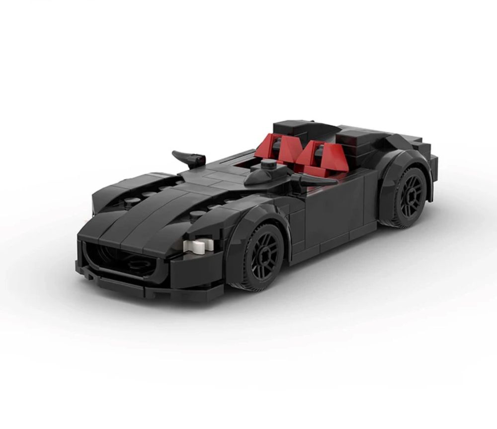 Auto autko samochód model z klocków na wzór LEGO Ferrari Monza