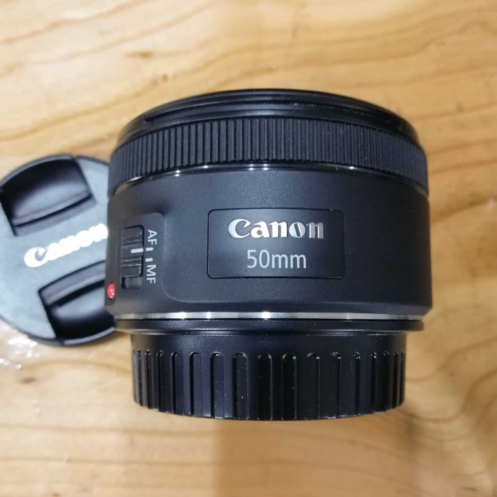 Canon EF 50mm f/1.8 STM, в коробке, состояние нового, не использовался