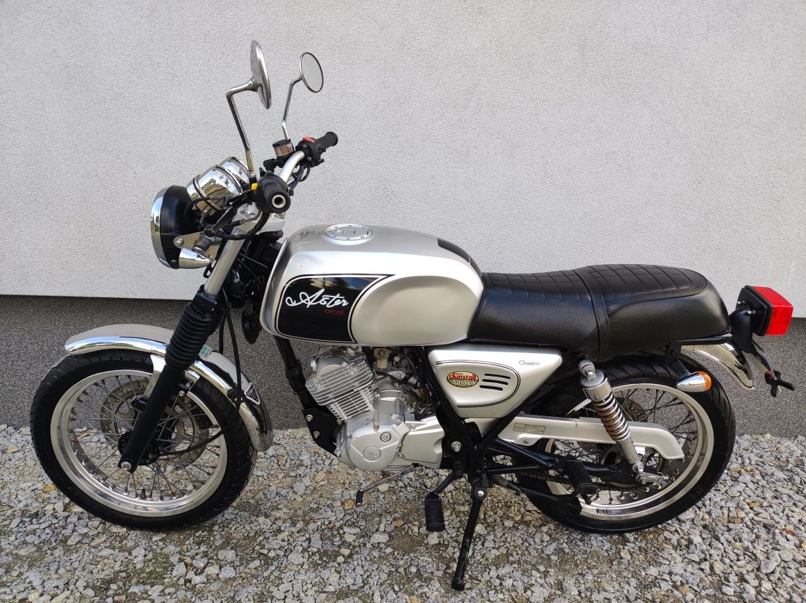 Astor Orcal 125cc kat.b 2015r cafe racer 7 tyś km.MASH YBR Transport