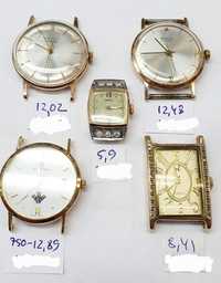 В продаже золотые часы женские и мужские