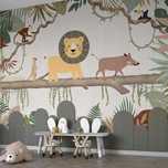 Tapeta flizelinowa HAKUNA MATATA FRIENDSHIP szer. 378cm x wys. 270cm