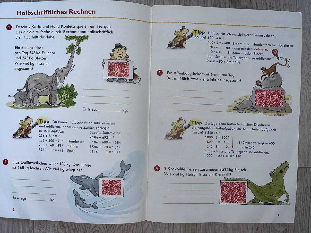 Mathematik 4. Klasse Heft