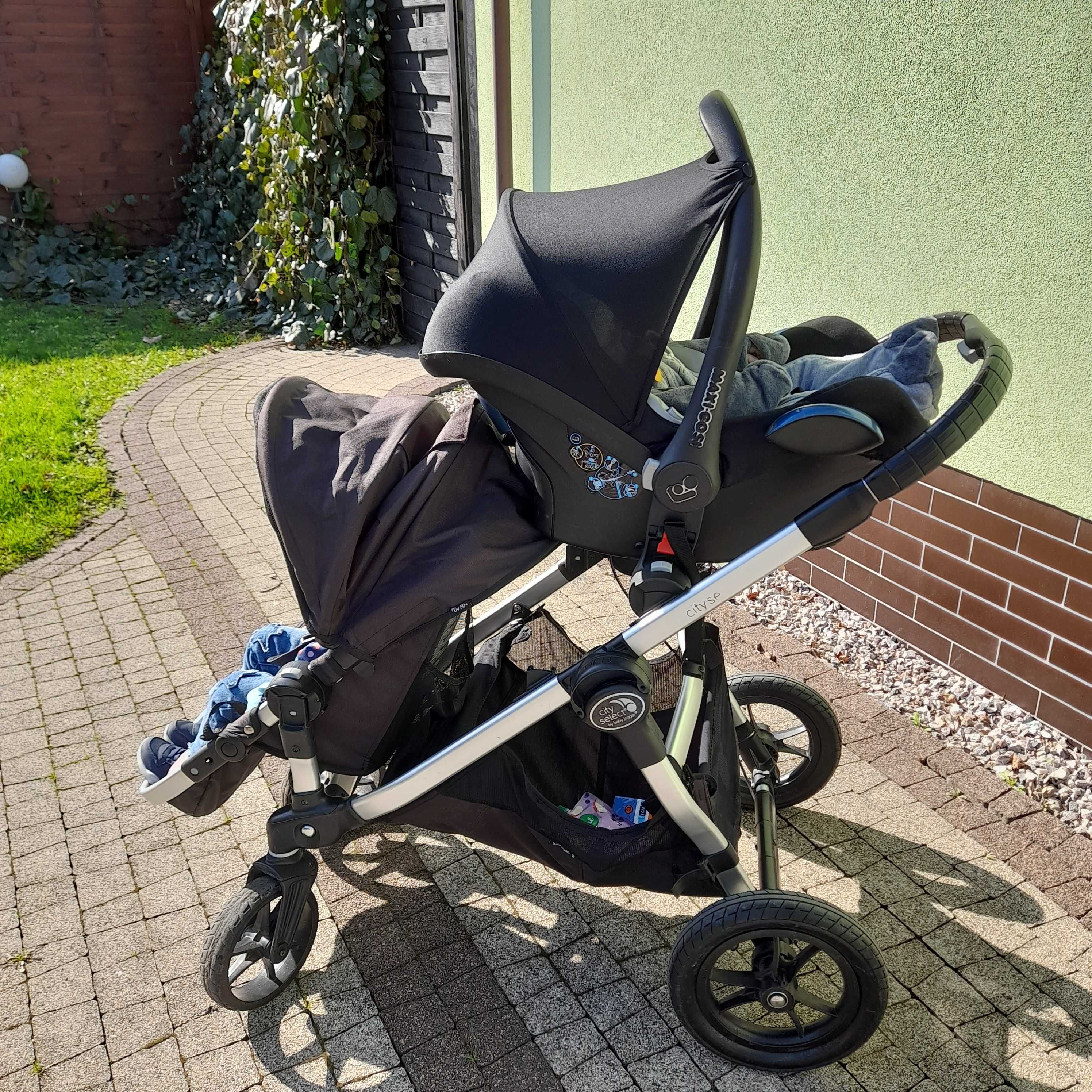 Wózek dziecięcy tandem, dla bliźniąt, podwójny, rok po roku