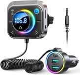 Bluetooth adapter 5.3 FM/AUX do samochodu Joyroom SPP270