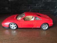 Auto Ferrari 348  1989 model 1:18 Burago Italy