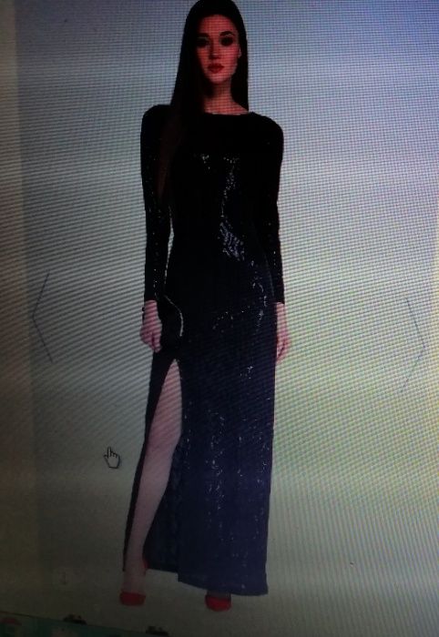 Отрез гипюра 5м черный