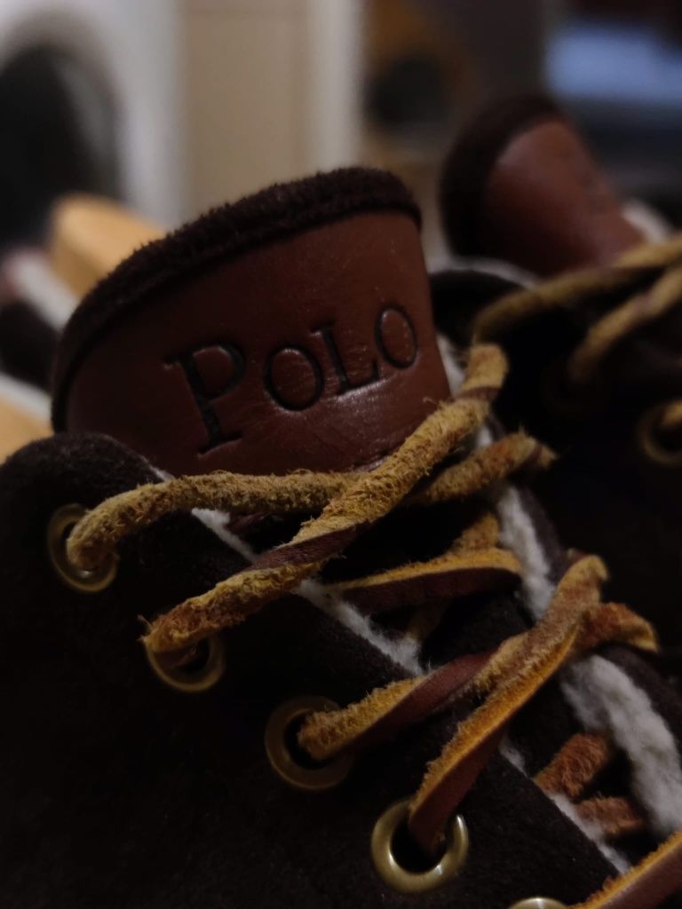 buty sportowe 42 Polo Ralph Lauren skórzane skóra leather sport retro