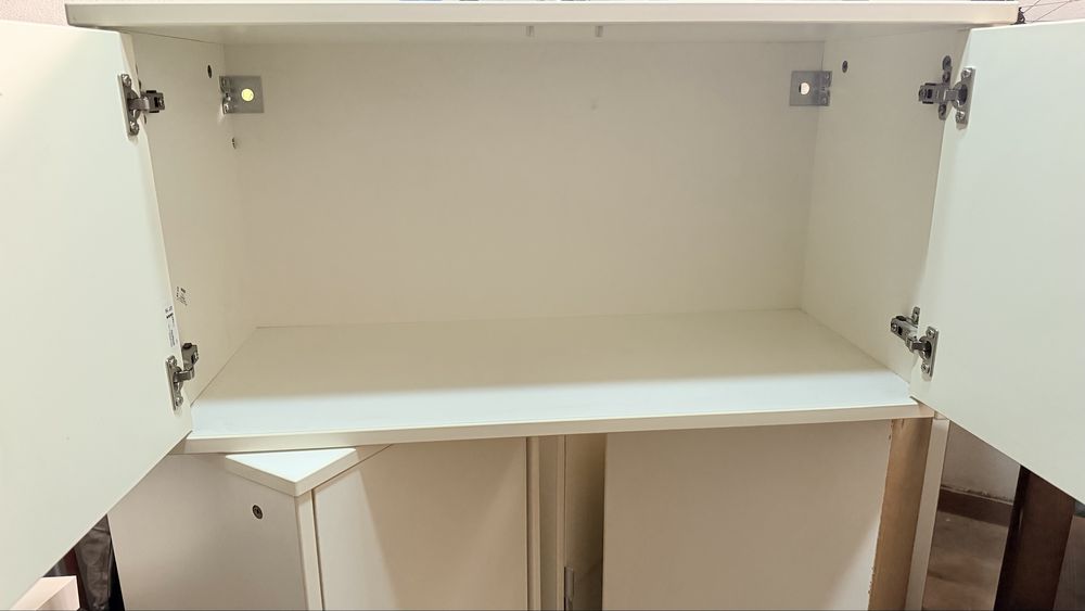 Movel de parede branco IKEA EFFEKTIV