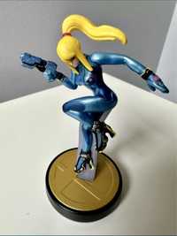 Figura Amiibo Smash Zero Suit Samus Nintendo New 3DS/Wii U