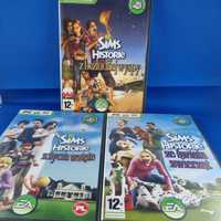 Zestaw The Sims Historię PC Polskie edycje