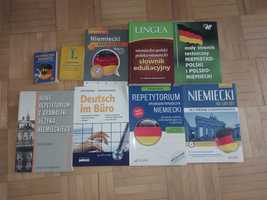 Książki i słowniki do nauki języka niemieckiego