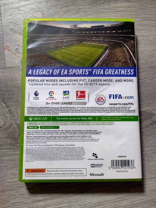 FIFA 19 Xbox 360