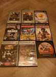 Zestaw 9 gier PS2