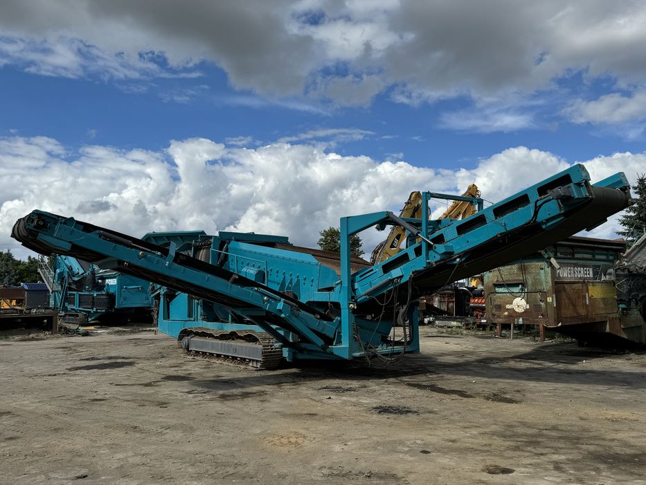 Powerscreen warrior 1800 mobilny przesiewacz sortownik