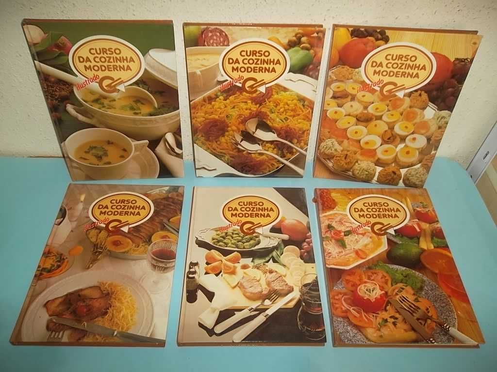 Curso de Cozinha Moderna : 6 volumes (completo)