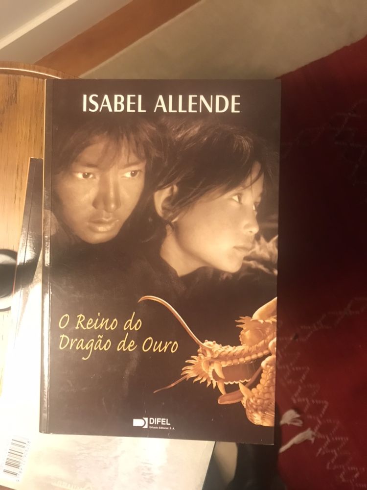 Livro novo Isabel Allende o reino do dragao de ouro