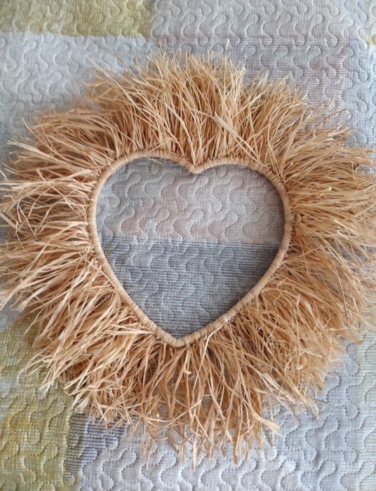 Decoração em forma de coração