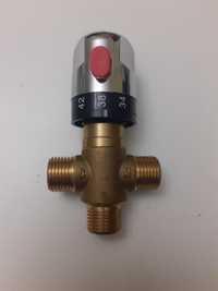 Термостатический смешивающий  латунный клапан-терморегулятор