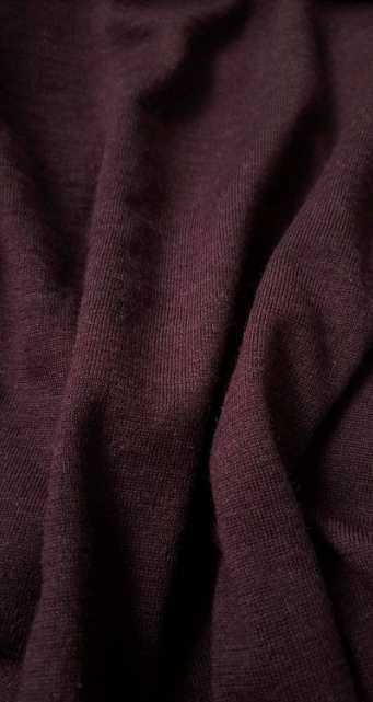 Czekoladowy sweter wełna L