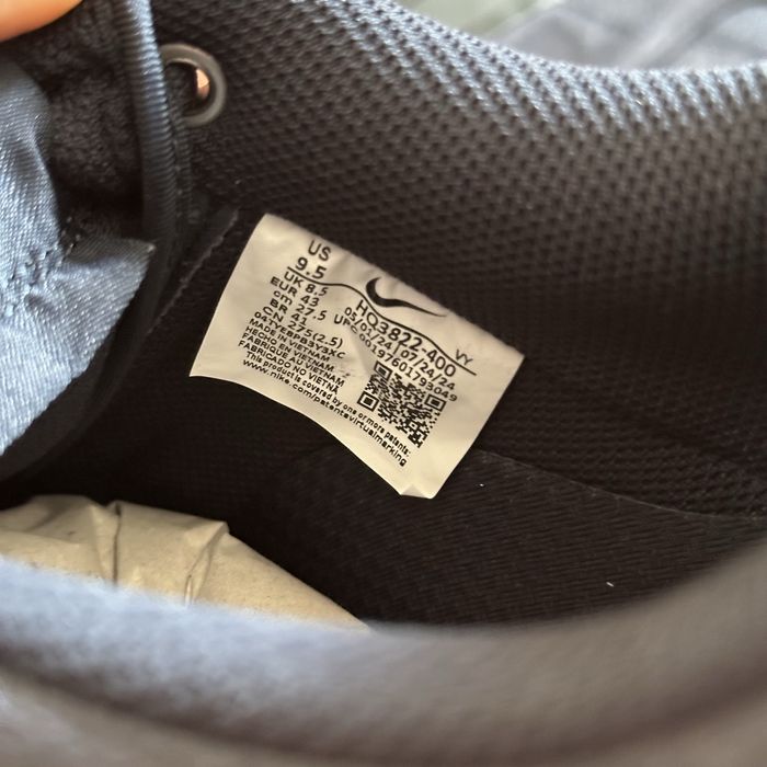 Кросівки ОРИГІНАЛ Nike Air Force 1 ‘07 Cordura (Синій)