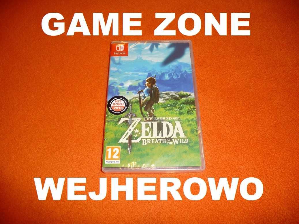 ZELDA Breath of the Wild Nintendo SWITCH + Lite + Oled = Wejherowo