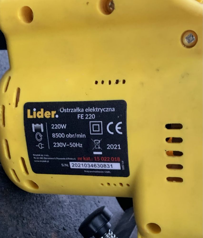 Ostrzałka elektryczna Lider FE220