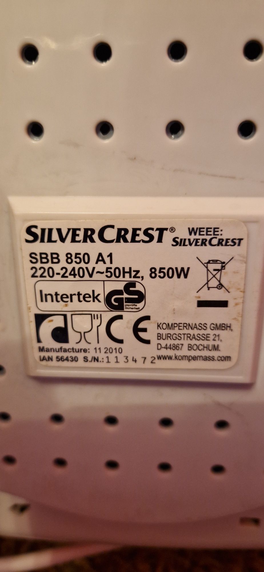Automatyczny opiekacz do chleba
