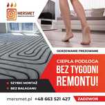 Frezowanie pod ogrzewanie podlogowe  lubin
