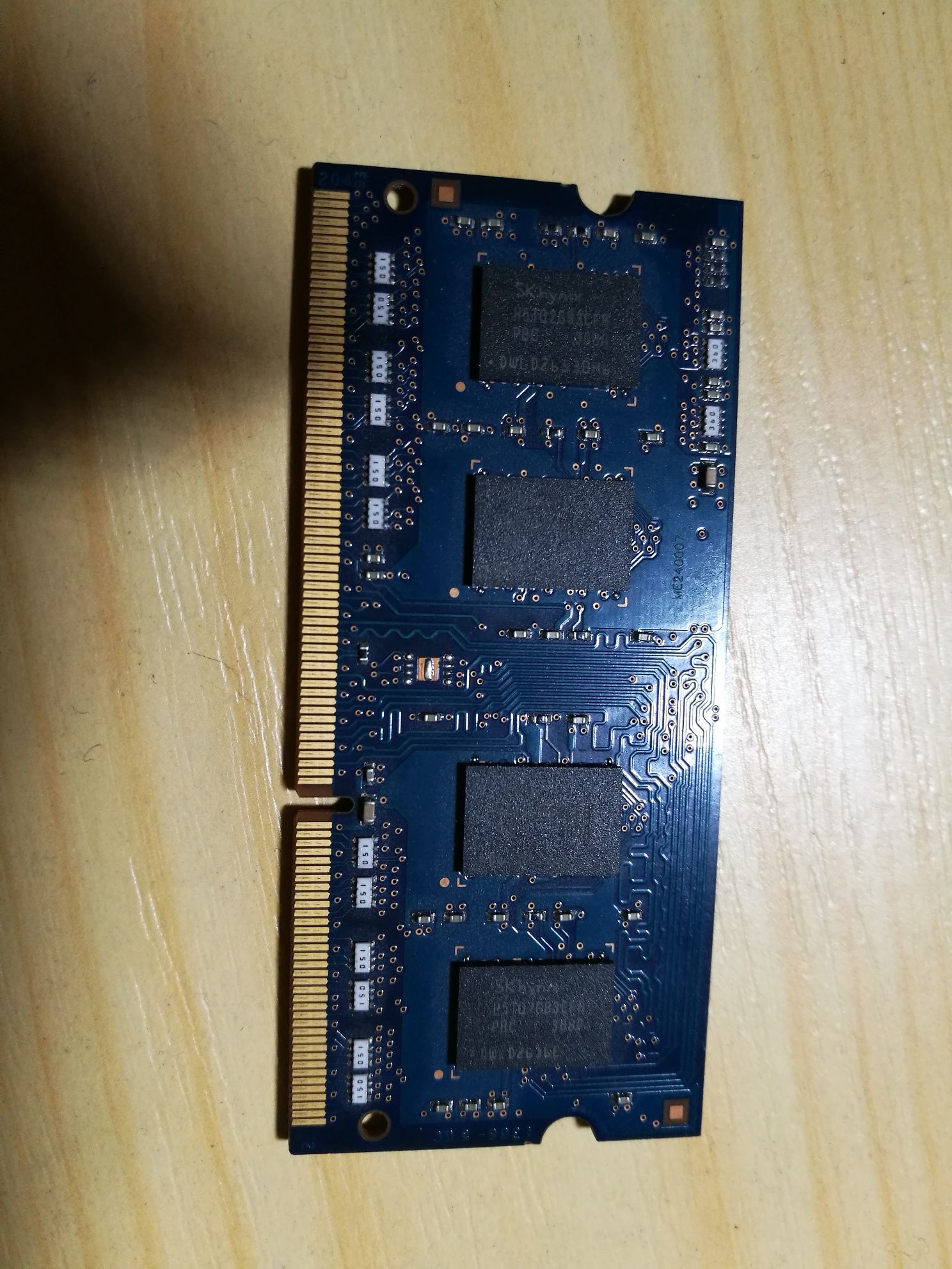 Pamięć RAM 2 GB używana