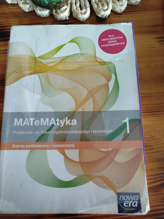 Podręcznik do matematyki 1