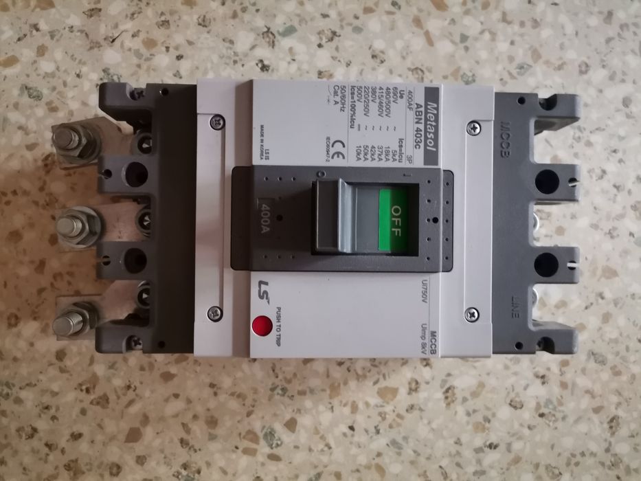 Автоматический выключатель Metasol ABN 403C 400а